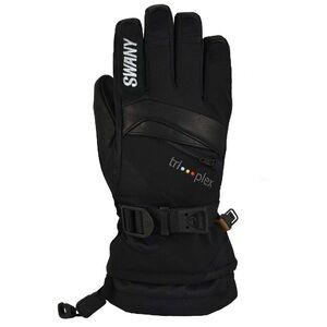 Swany X-Change JR Gloves, Youth,  Kids, XS, black, EUC, snow gloves, ski gloves